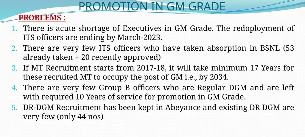 CPSU Cadre Hierarchy PROPOSAL Salient Points while - slide 23 of 37