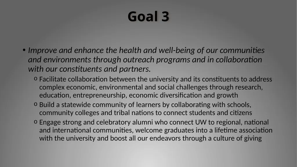 Breaking Through 2017-2022 : A Strategic Plan for - slide 9 of 13