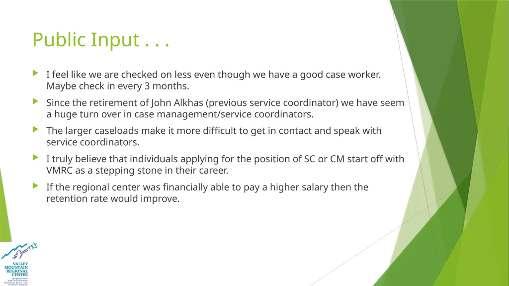 2019 Report, Feedback, and Plan of Correction for - slide 13 of 23