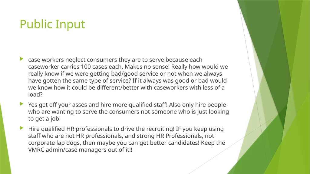 2019 Report, Feedback, and Plan of Correction for - slide 14 of 23