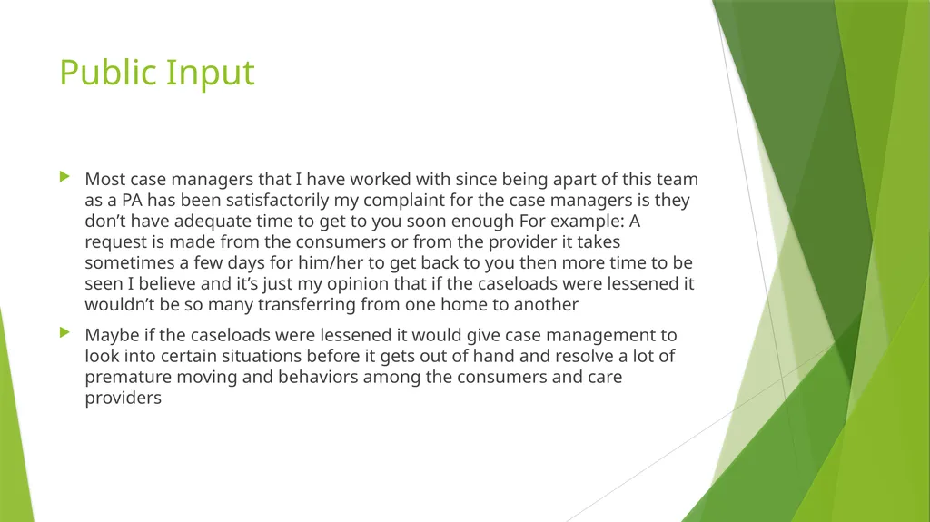 2019 Report, Feedback, and Plan of Correction for - slide 16 of 23