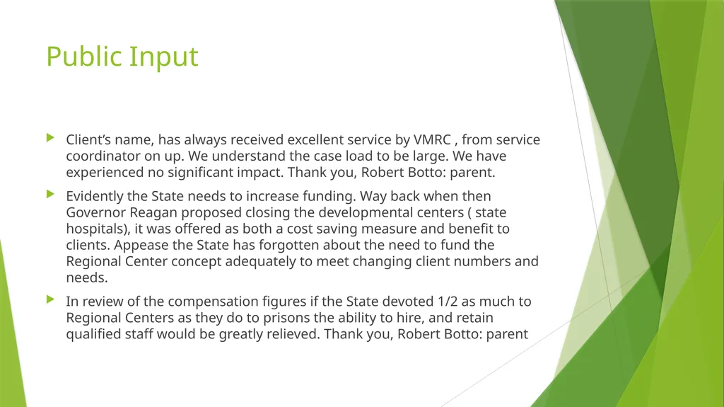 2019 Report, Feedback, and Plan of Correction for - slide 17 of 23