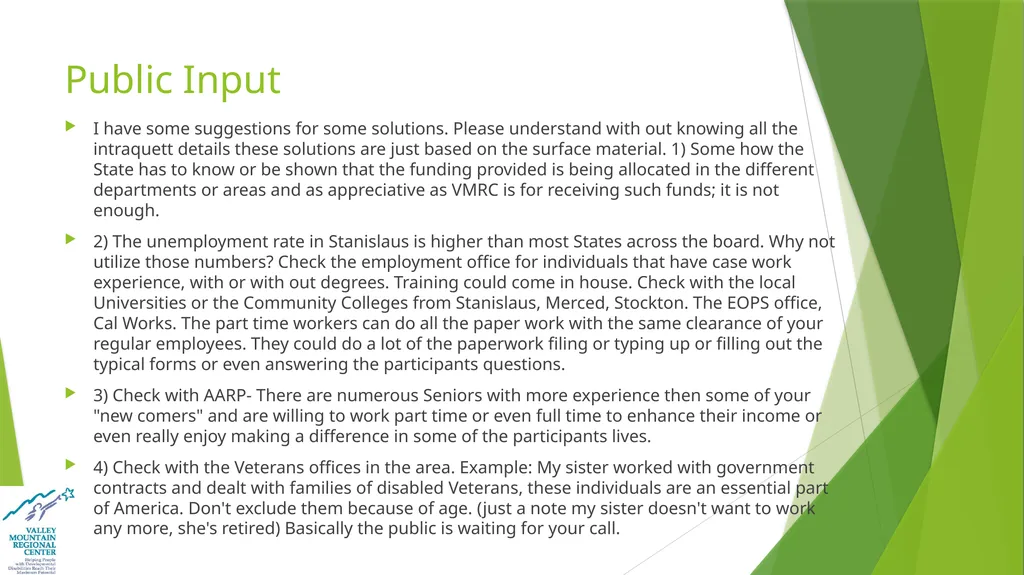2019 Report, Feedback, and Plan of Correction for - slide 21 of 23