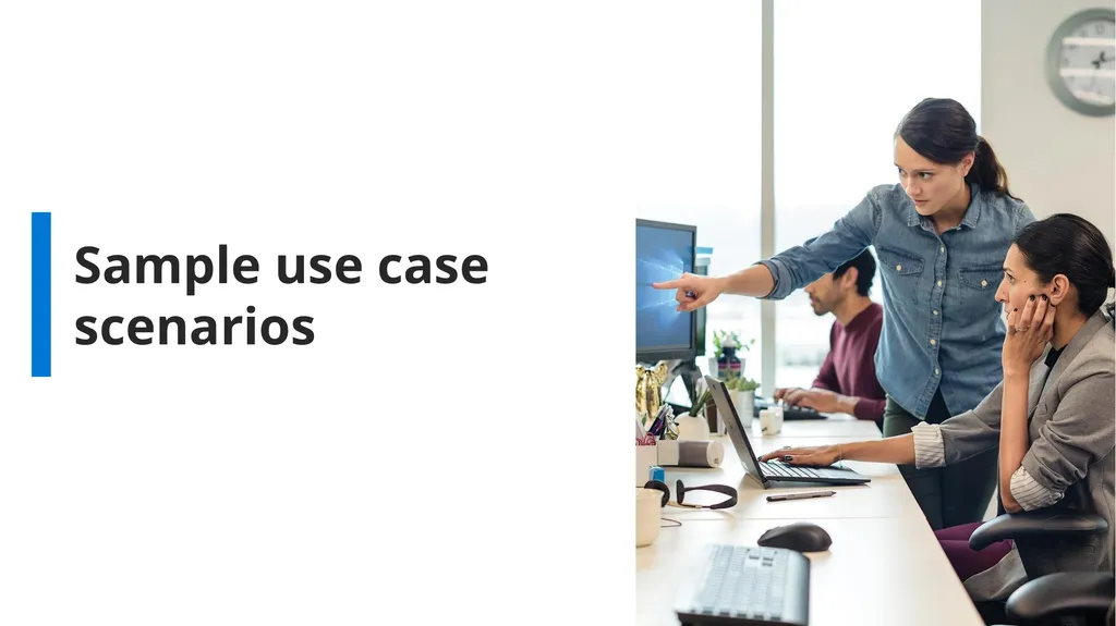 Identify and prioritize Teams scenarios Use case - slide 6 of 19