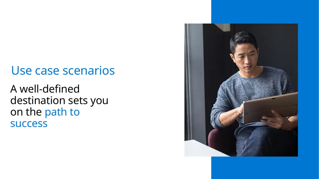 Identify and prioritize Teams scenarios Use case - slide 2 of 19