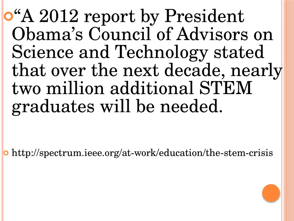 Educator’s Equity in STEM: A Plan to Recruit - slide 14 of 35
