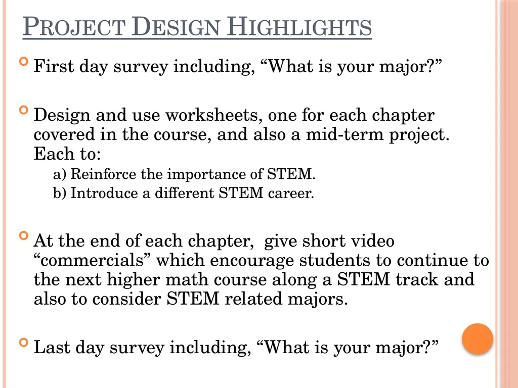 Educator’s Equity in STEM: A Plan to Recruit - slide 19 of 35