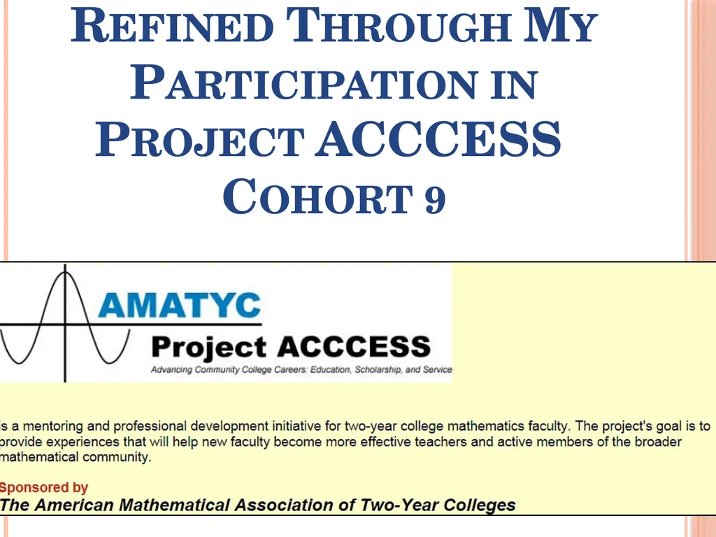 Educator’s Equity in STEM: A Plan to Recruit - slide 3 of 35