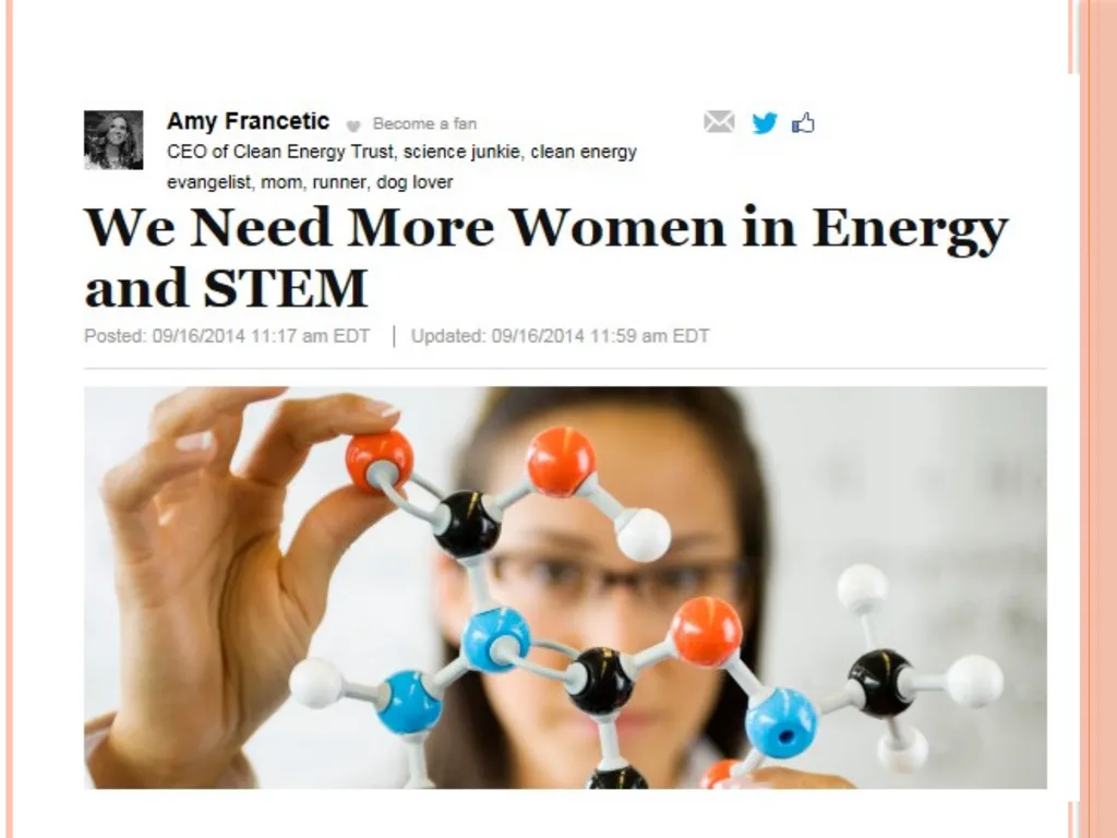 Educator’s Equity in STEM: A Plan to Recruit - slide 13 of 35