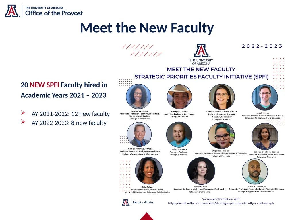 Strategic Priorities Faculty Initiative (SPFI) - slide 12 of 23