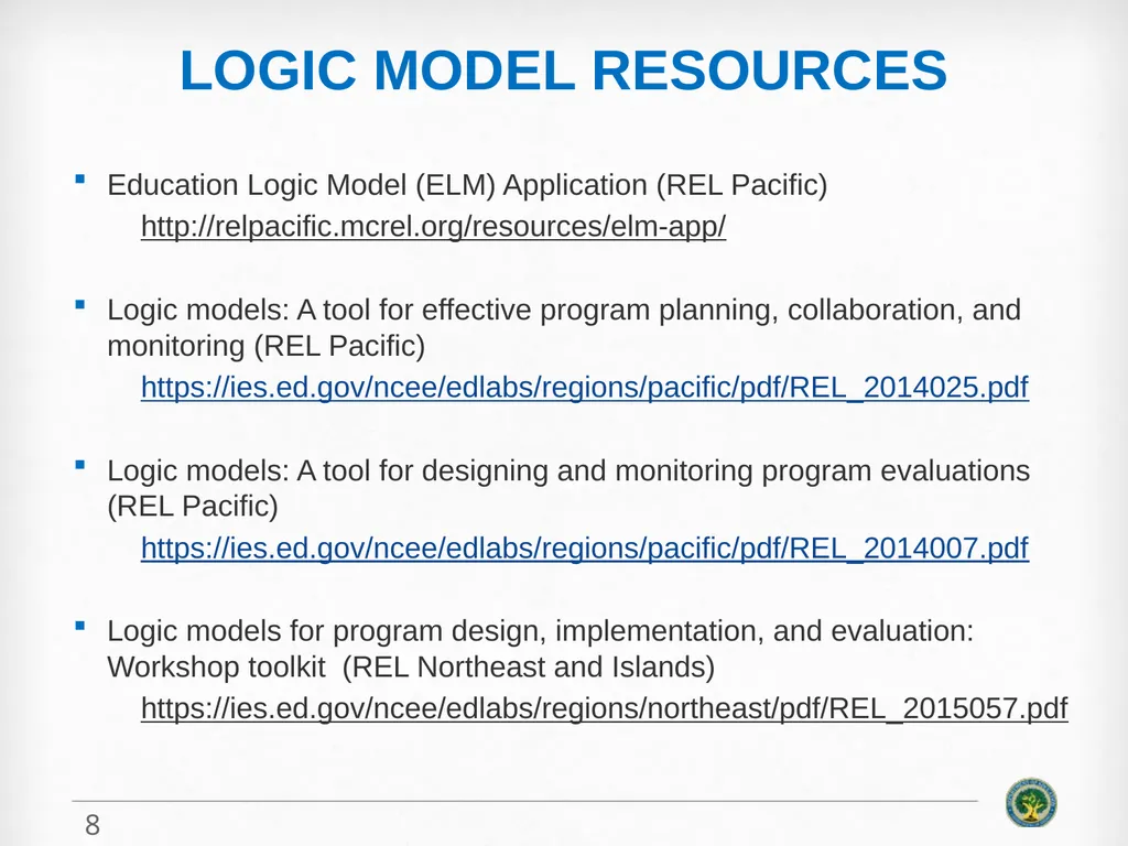 Education Innovation and Research (EIR) Mid-Phase - slide 8 of 19