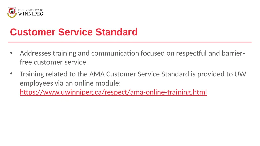 AMA Employment Standard Module 1 – Introduction - slide 13 of 58