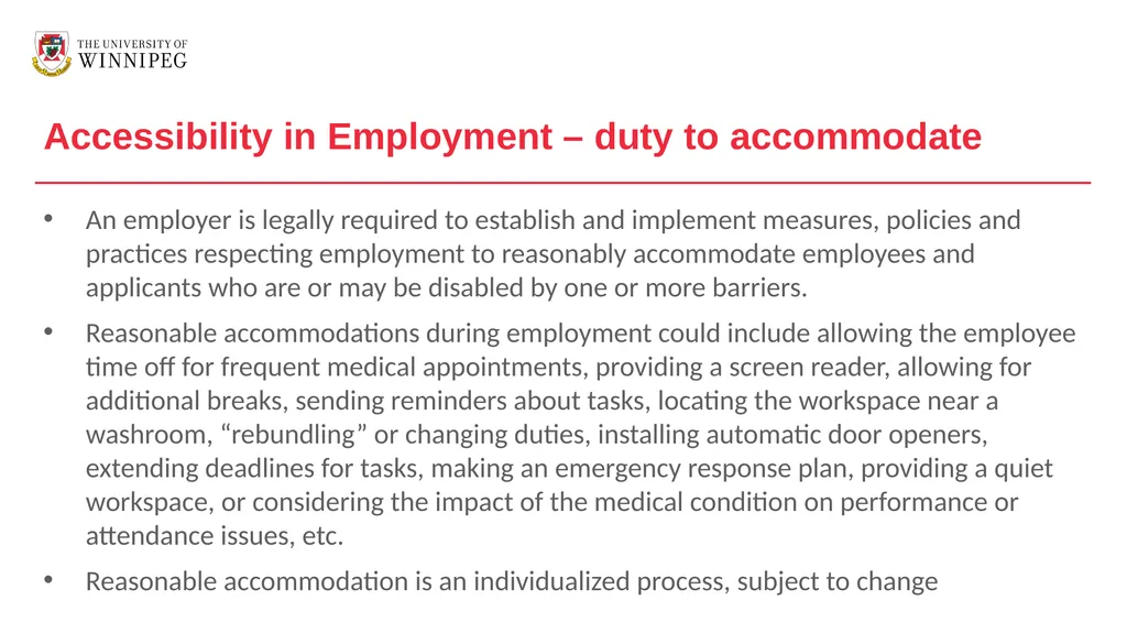 AMA Employment Standard Module 1 – Introduction - slide 44 of 58