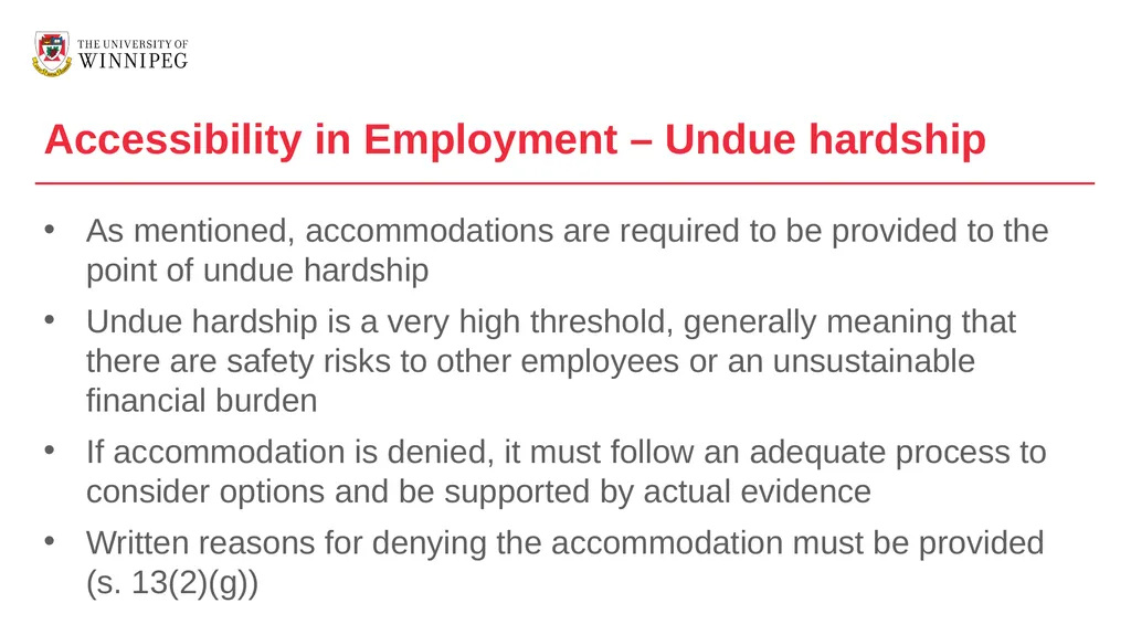 AMA Employment Standard Module 1 – Introduction - slide 51 of 58