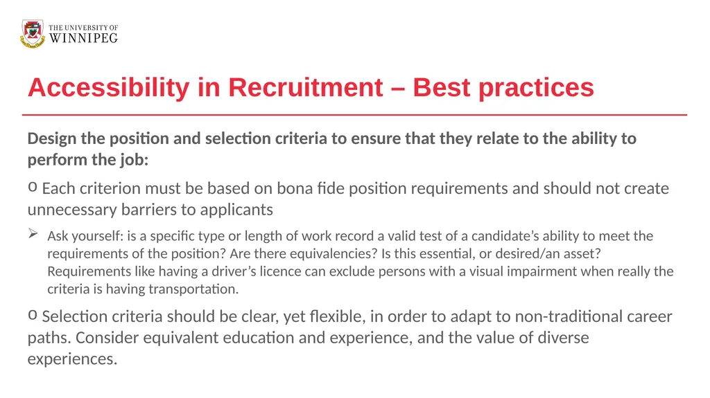 AMA Employment Standard Module 1 – Introduction - slide 34 of 58