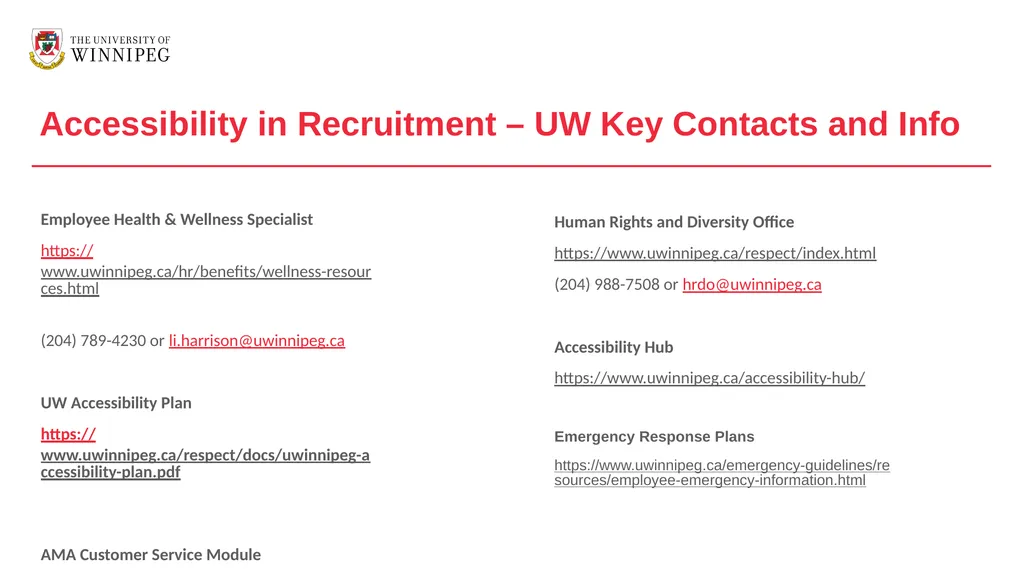 AMA Employment Standard Module 1 – Introduction - slide 57 of 58