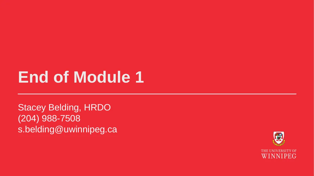 AMA Employment Standard Module 1 – Introduction - slide 29 of 58