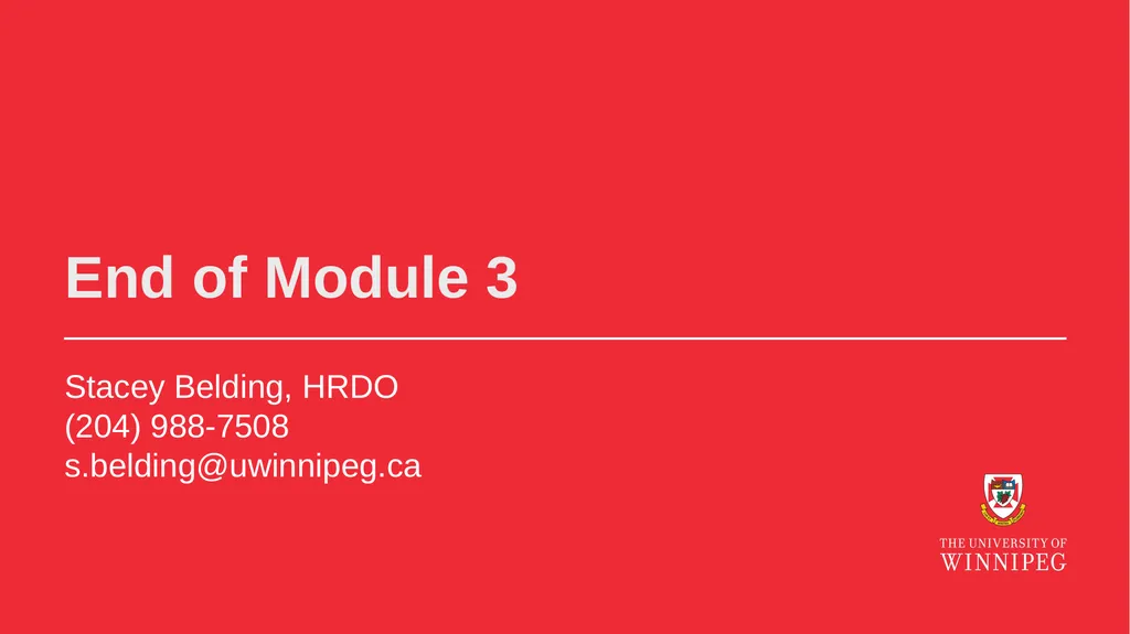 AMA Employment Standard Module 1 – Introduction - slide 58 of 58