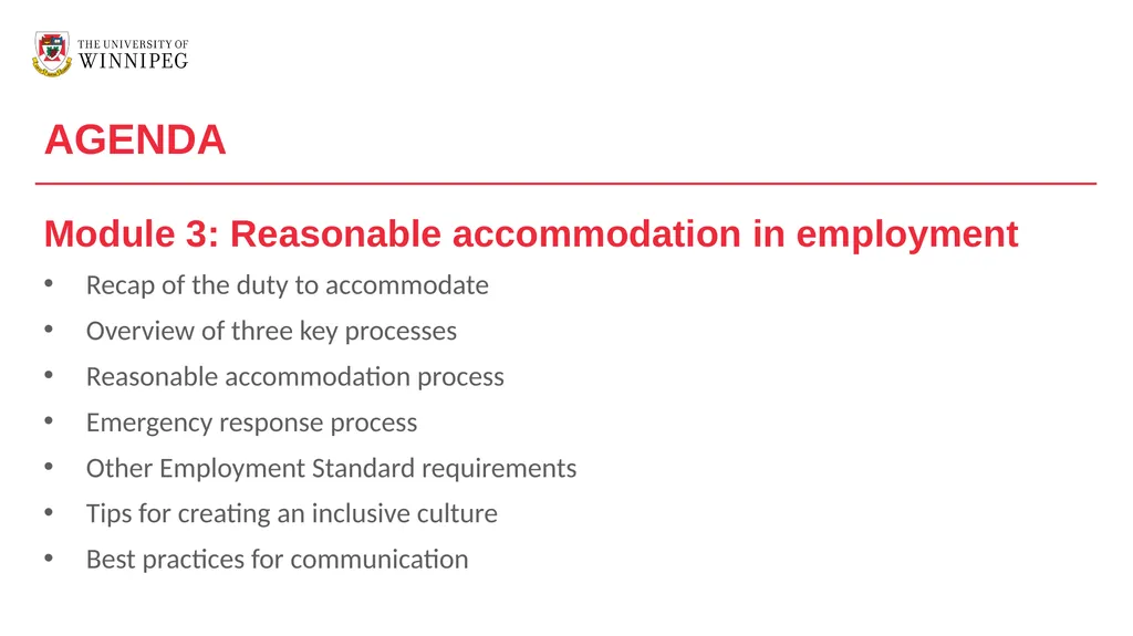 AMA Employment Standard Module 1 – Introduction - slide 43 of 58