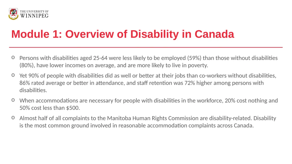 AMA Employment Standard Module 1 – Introduction - slide 7 of 58