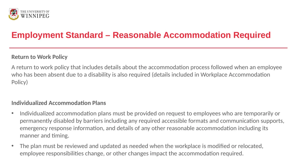 AMA Employment Standard Module 1 – Introduction - slide 20 of 58