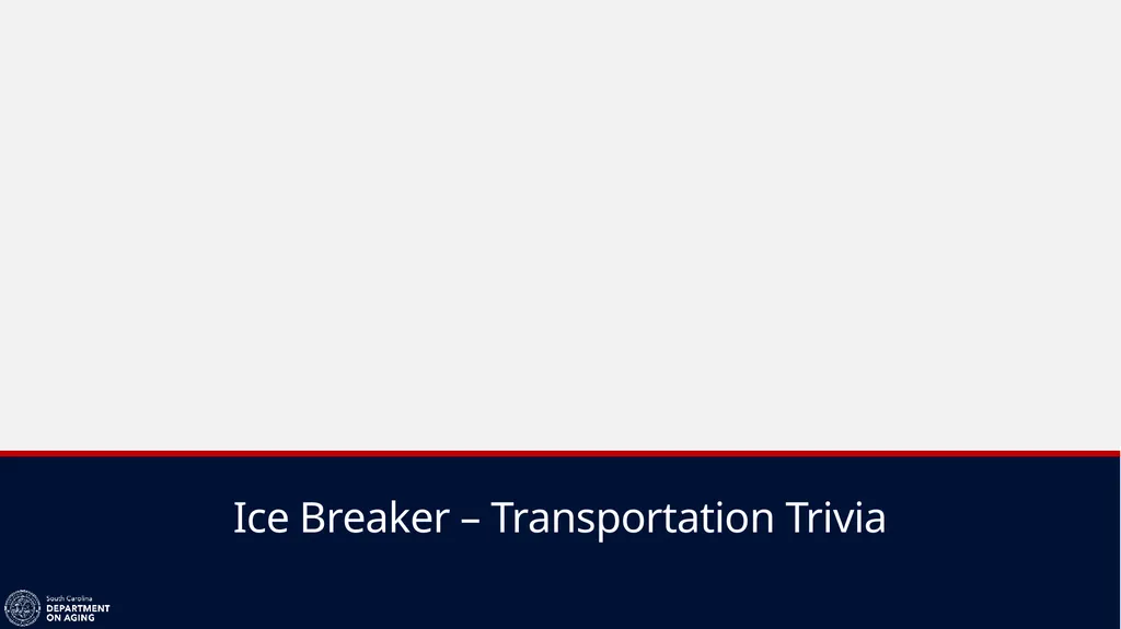 AAA Transportation Training Megan Johnson – Title - slide 3 of 38