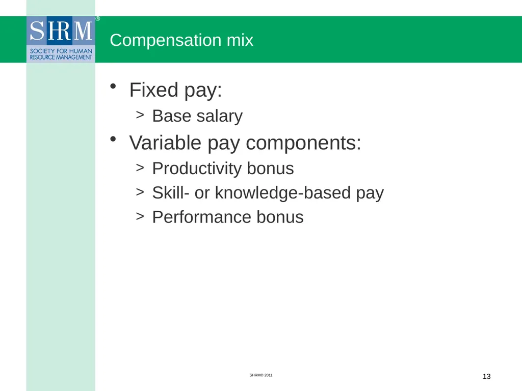 Managing a Salary Survey Project Patricia A. - slide 13 of 47