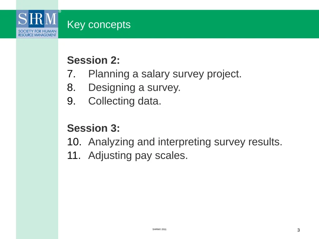 Managing a Salary Survey Project Patricia A. - slide 3 of 47