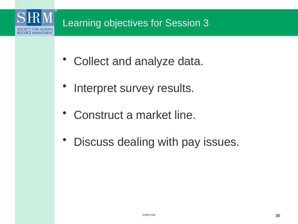 Managing a Salary Survey Project Patricia A. - slide 36 of 47