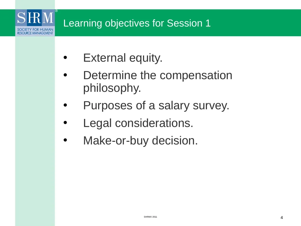 Managing a Salary Survey Project Patricia A. - slide 4 of 47