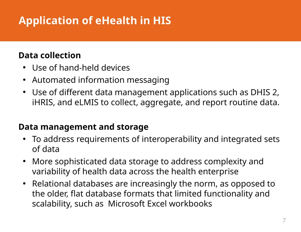 MODULE 8: Information and Communication Technology - slide 7 of 23
