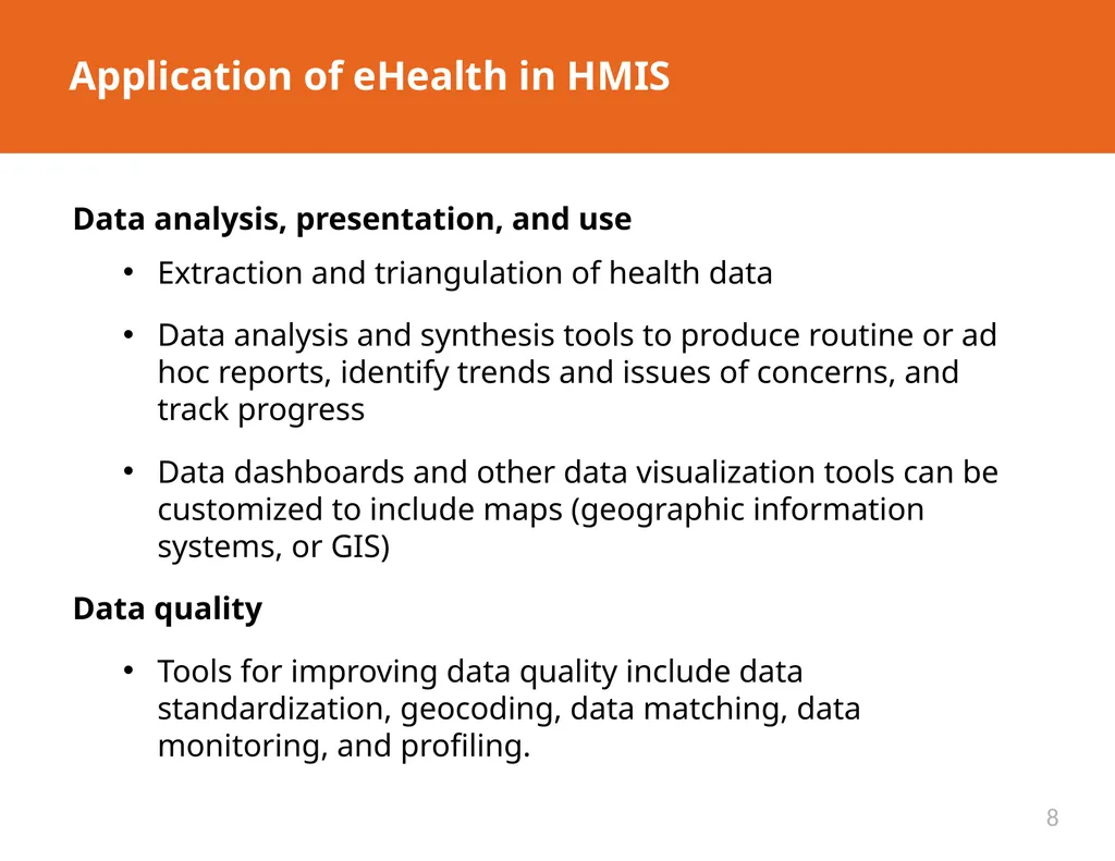 MODULE 8: Information and Communication Technology - slide 8 of 23