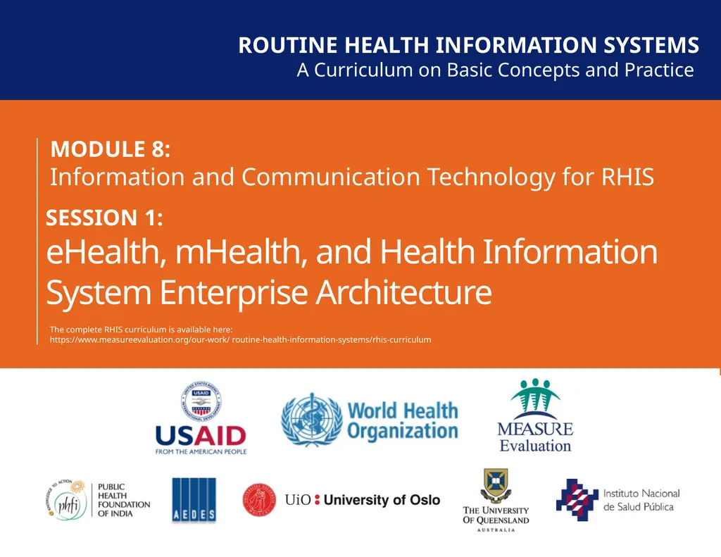MODULE 8: Information and Communication Technology - slide 1 of 23