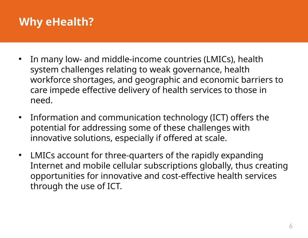 MODULE 8: Information and Communication Technology - slide 6 of 23