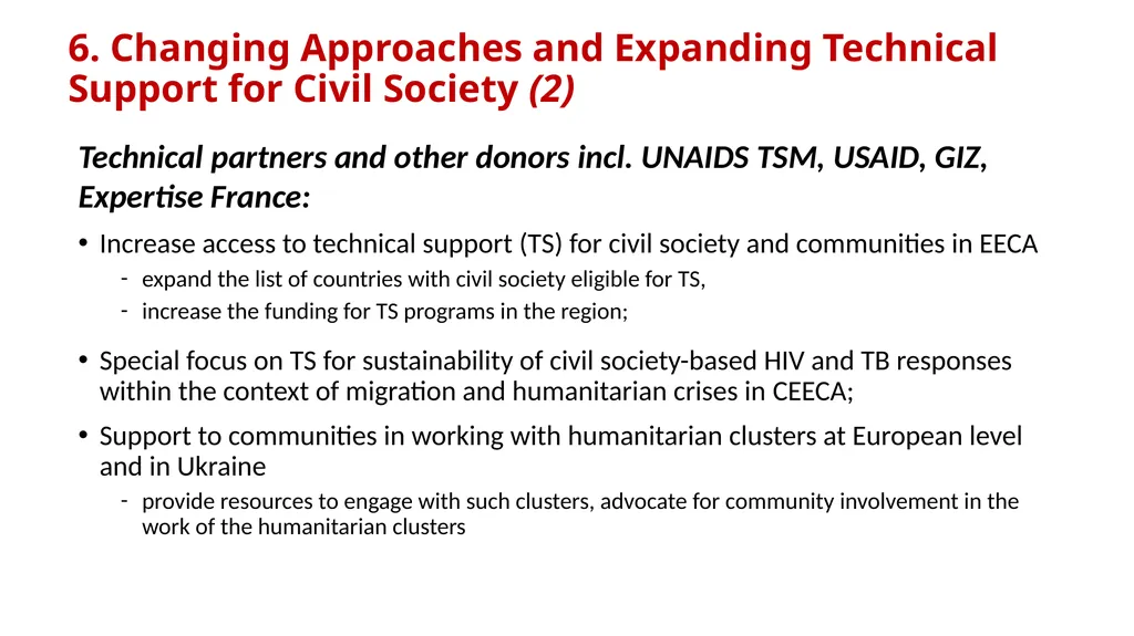 Community Recommendations to the Global Fund - slide 9 of 9
