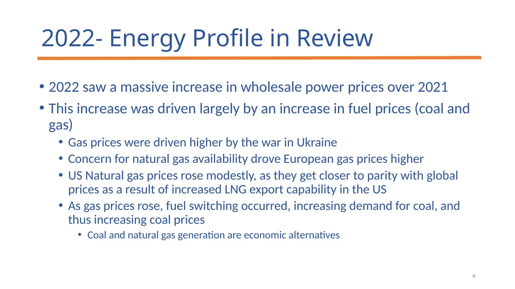 Public Service Commission Energy Review and - slide 4 of 19