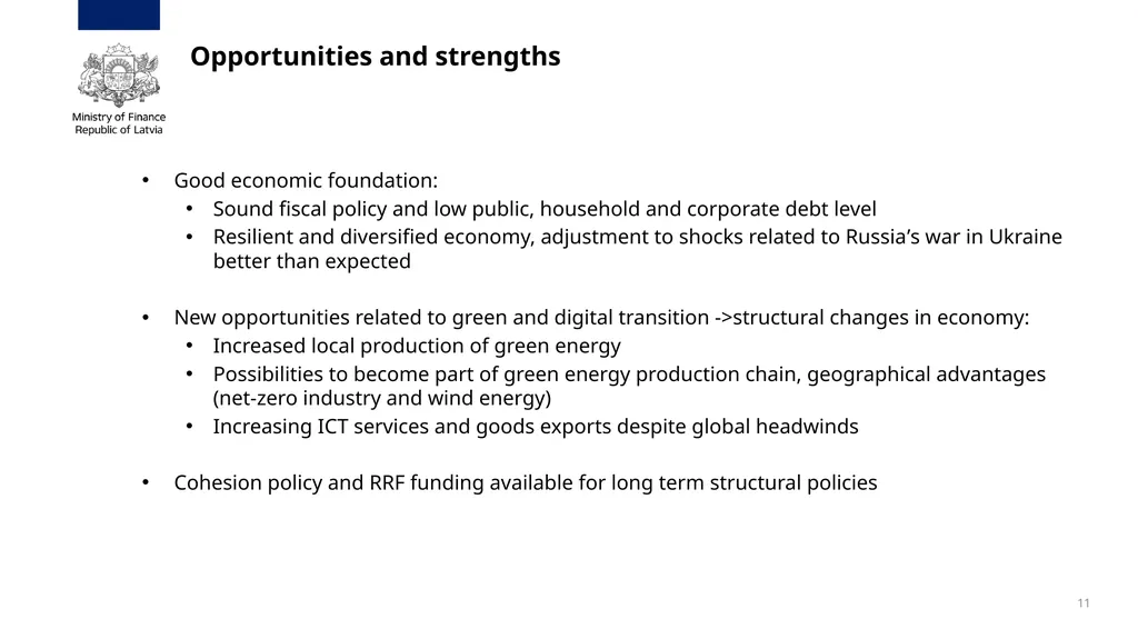 Annual Review Meeting Operational Programme - slide 11 of 19