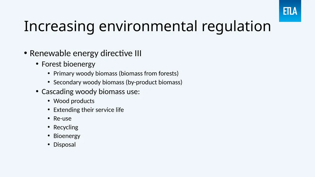Current situation and market drivers B. - slide 9 of 16