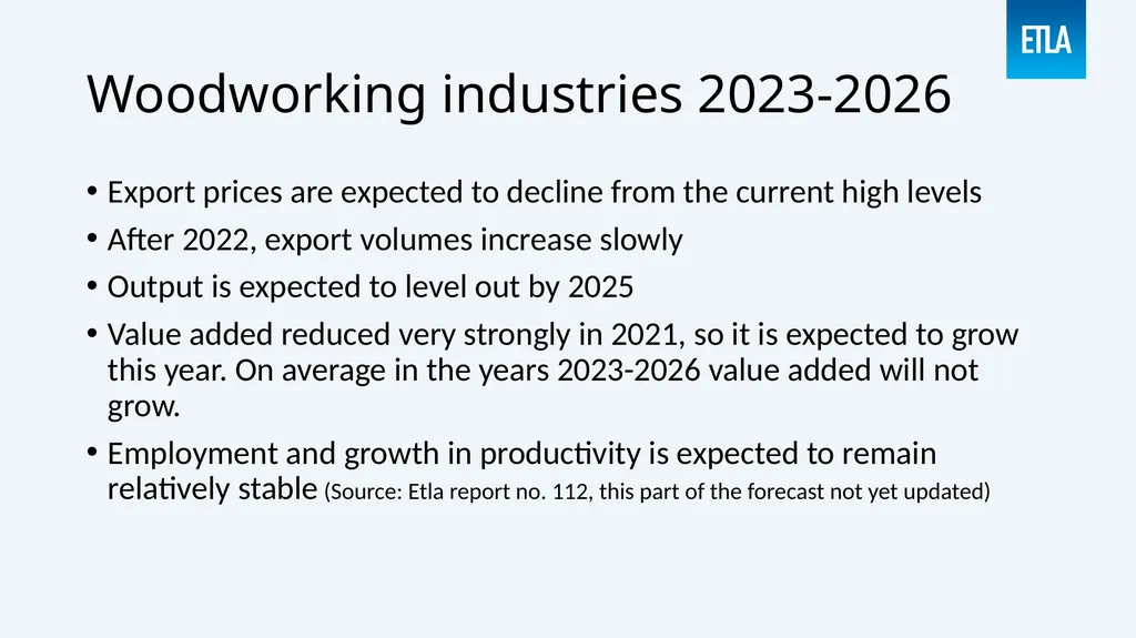Current situation and market drivers B. - slide 14 of 16