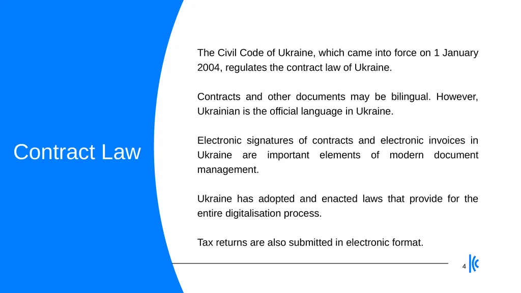 Legal, IP, Local Presence, Banking & Tax - slide 4 of 16