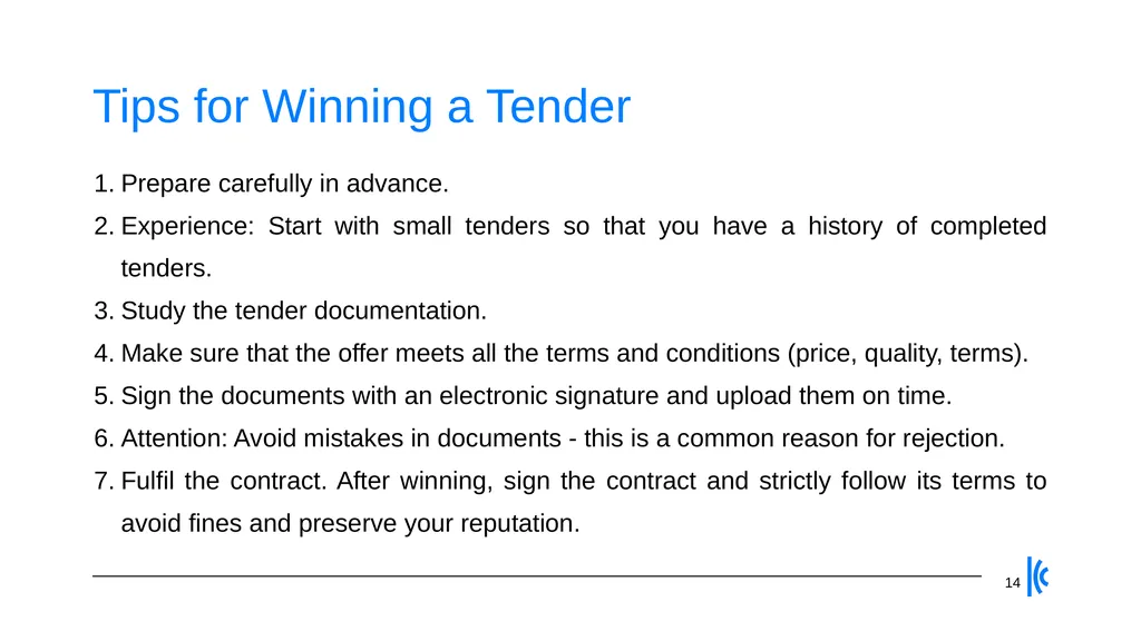 Legal, IP, Local Presence, Banking & Tax - slide 14 of 16
