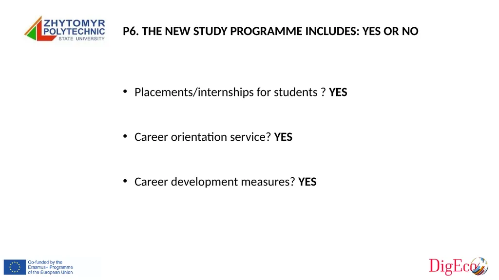 P6 Zhytomyr Polytechnic State University Erasmus+ - slide 14 of 19