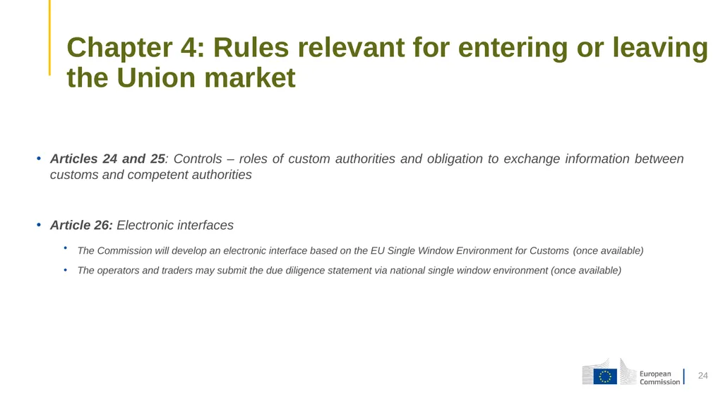 1 Proposal for a Regulation on the making - slide 24 of 32