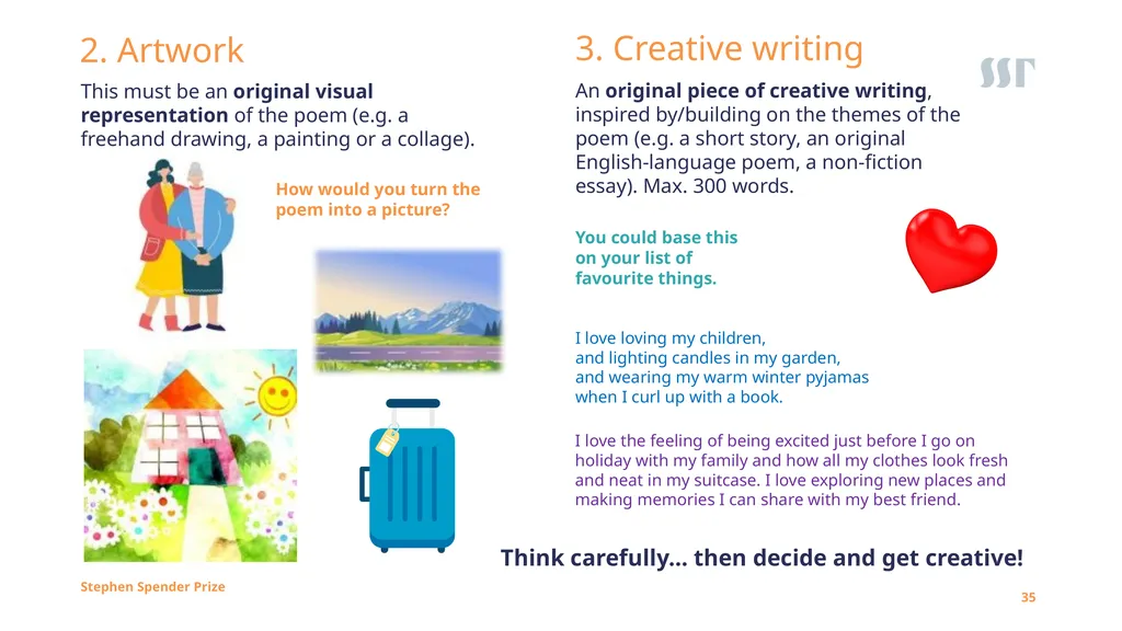 1 Session One Creative Translation Poetry Project: - slide 35 of 35