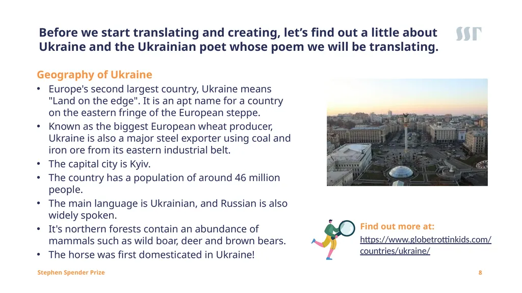 1 Session One Creative Translation Poetry Project: - slide 8 of 35