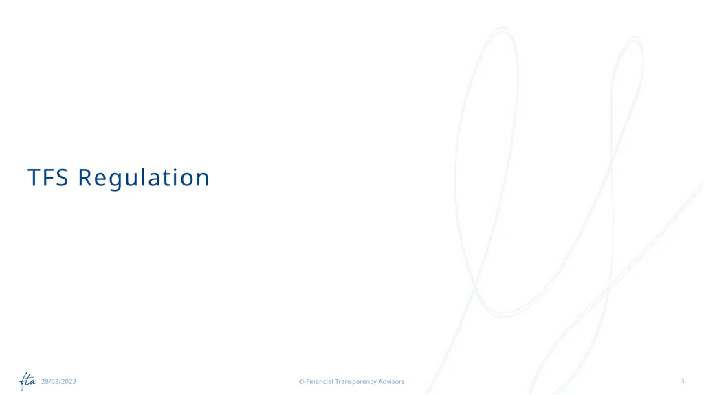 AML Tuesday’s Session #19 on: TFS Regulation, - slide 3 of 20