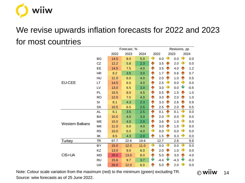 Summer Forecasts for CESEE: Impressive resilience - slide 14 of 21