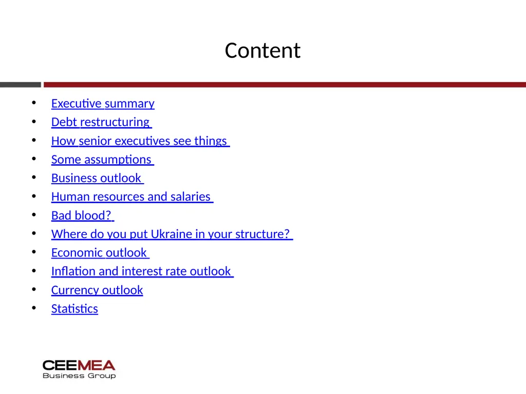 Ukraine Business outlook 2015-19 Quarterly update - slide 2 of 31