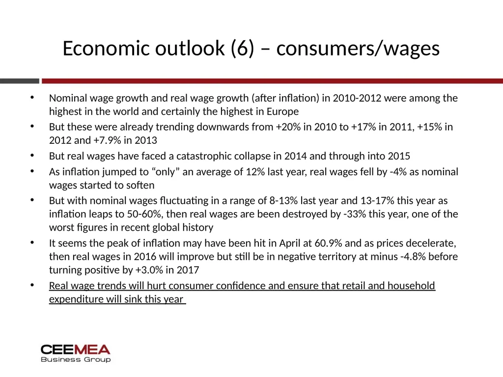 Ukraine Business outlook 2015-19 Quarterly update - slide 25 of 31