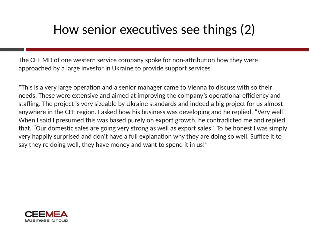 Ukraine Business outlook 2015-19 Quarterly update - slide 9 of 31